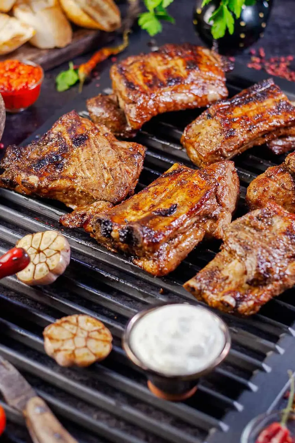 Coaste de porc la grill moraritacatering.md Coaste de porc la grill foto