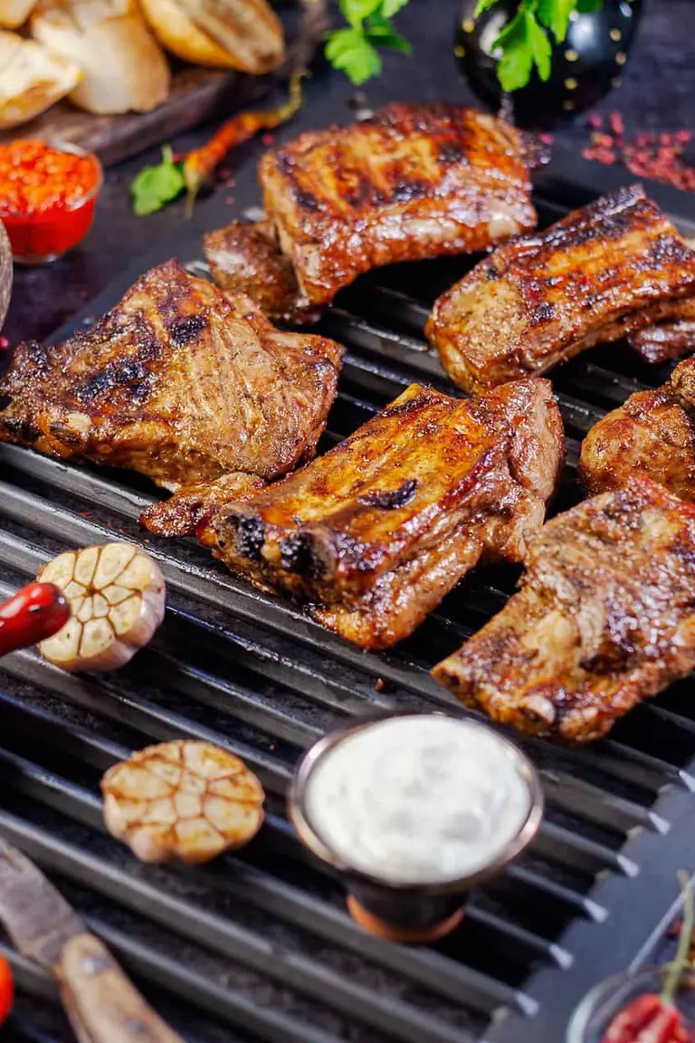 Coaste de porc la grill foto