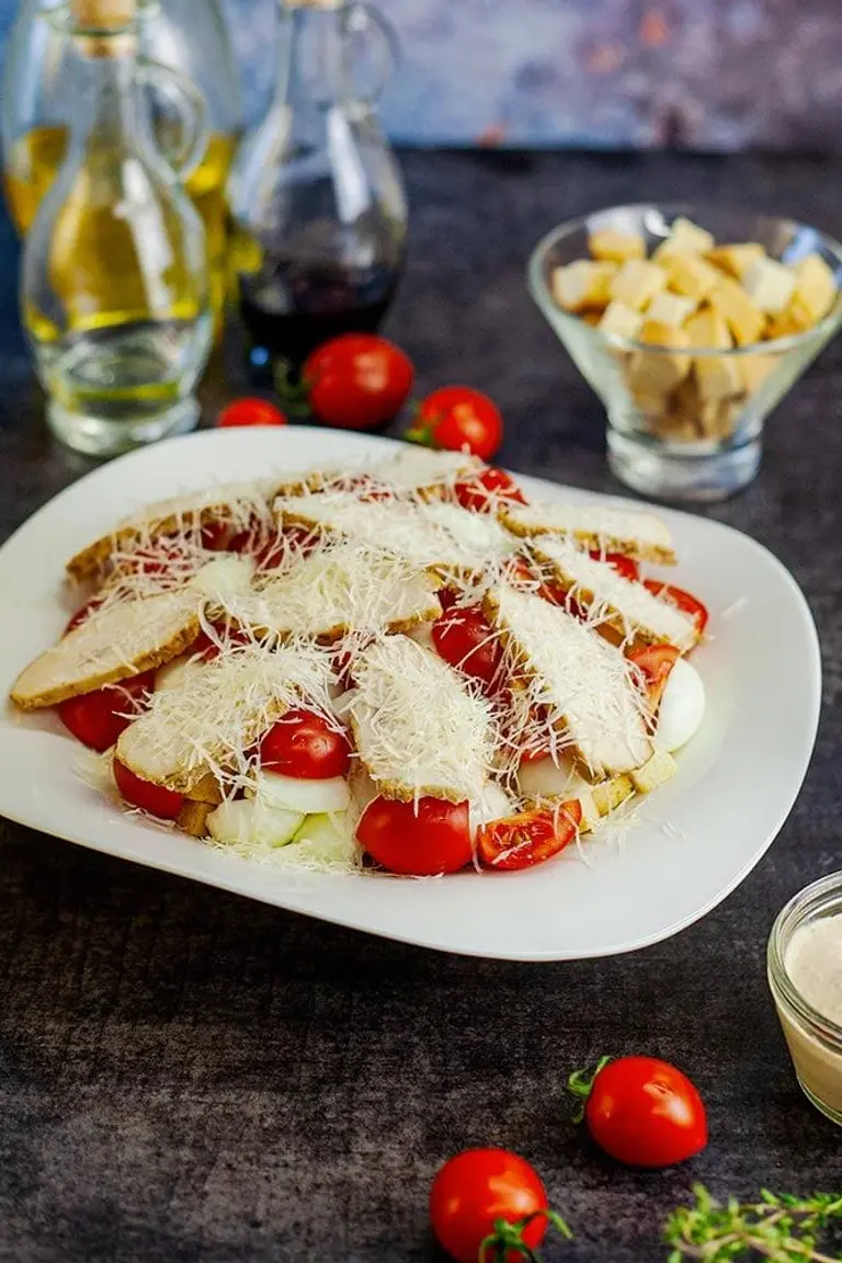 Salată Cezar cu pui foto