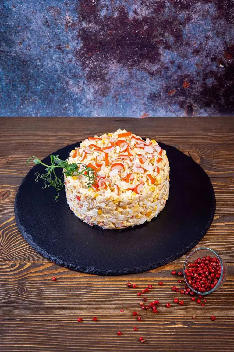 Salată de crabi foto