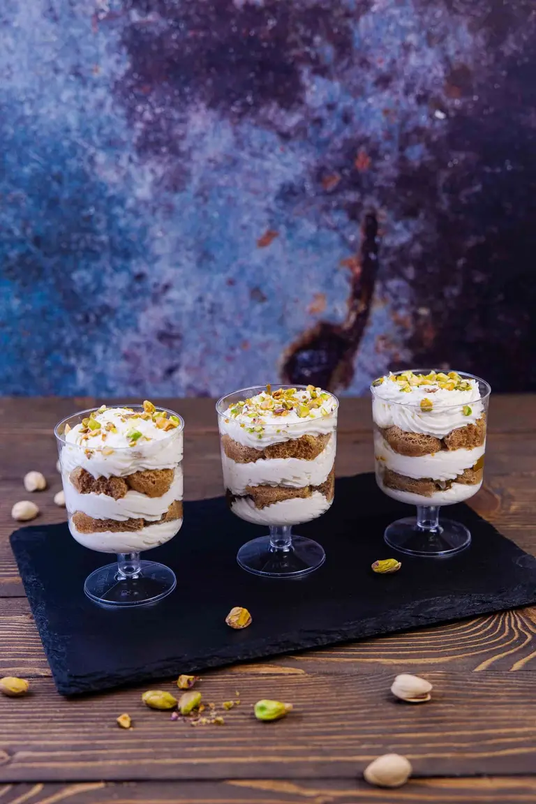 Tiramisu fistic foto